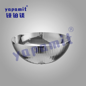 Yapamit YT008 Trp-ply Hammered Stainless Steel Serveware Karahi Pan Bowls for Cold Dishes And Sancks
