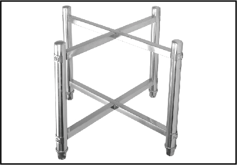 Yapamit X1801 Stainless Steel Chopping Block Rack