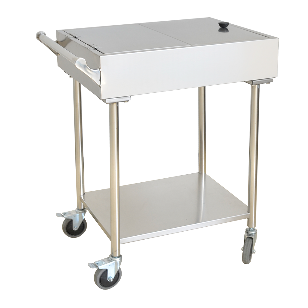 Yapamit X1210 Stainless Steel Flap Saucing Cart