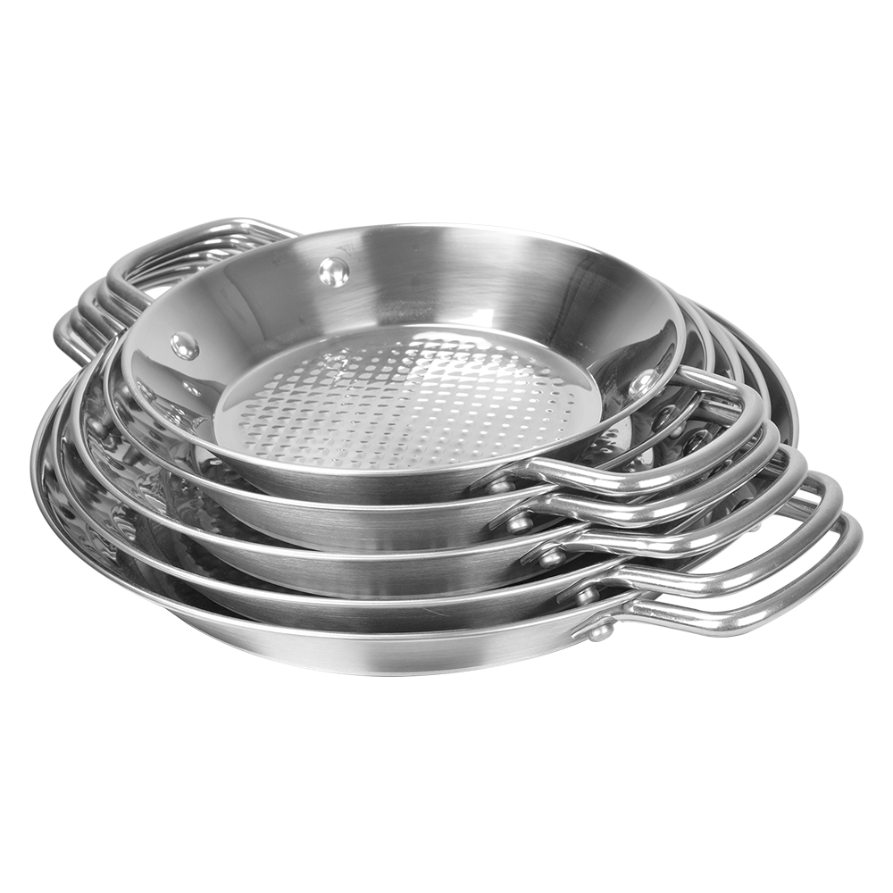 Yapamit X2891 Stainless Steel Seafood Pan With Compound Bottom