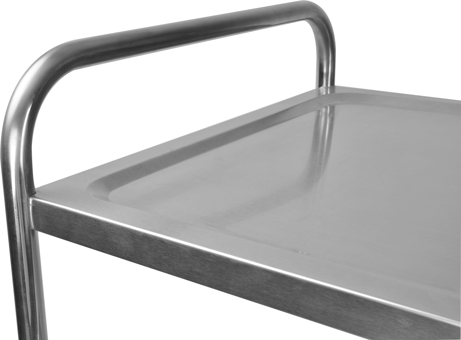 Stainless Steel Three-layers Dining Cart( Square Tube)